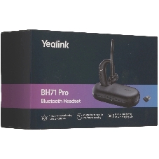 Гарнитура Yealink BH71 Pro чёрный, беспроводная, Bluetooth, до 10 ч