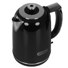 Чайник электрический Galaxy Line GL 0360 1.7 л, 2200 Вт, черный корпус: нерж.сталь/пластик