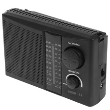 Радиоприемник ЭФИР 12 FM 64-108МГц, бат. 2*R20, 220V