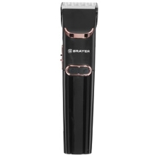 Машинка для стрижки BRAYER BR3401, LED-дисплей, 4 насад, турбо, титан. покр, регу. высоты лезвий