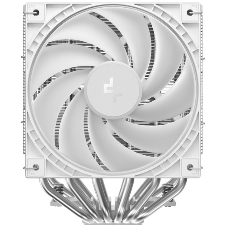 Кулер для процессора DEEPCOOL AG620 G2 WH LGA1954/1851/1700/AM5/AM4 (9шт/кор, TDP 270W, PWM, DUAL Black Fan 120mm, 6 тепл. трубок, белый) RET