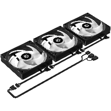 Система жидкостного охлаждения ID-Cooling FX360 LCD ARGb Soc-AM5/AM4/1200/1700/1851 черный 4-pin 27.2dB Al+Cu LCD 350W Ret
