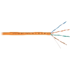Кабель NIKOMAX NMC 2100C-OR U/UTP, 4 пары, Кат.5e, 24 AWG, внутренний, нг(А)-HF, 305м