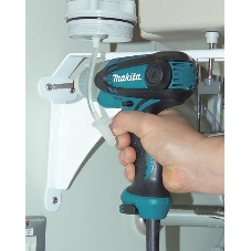 Дрель-шуруповерт Makita TD0101F, 230 Вт, 100 Нм, щеточный, ударный