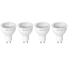 Умная светодиодная лампочка Yeelight GU10 Smart bulb W1(Diммable) - упаковка 4 шт.