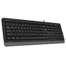 Клавиатура проводная A4Tech Fstyler FK10, USB, черный/серый