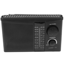 Радиоприемник ЭФИР 12 FM 64-108МГц, бат. 2*R20, 220V