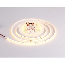 Светодиодная лента Ambrella light GS2601 COB 320Led/ 10W m/ 12V IP20 3000K/ 5000*8*1.54mm (2 конт.)