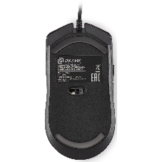 Мышь проводная Oklick 714GM черный, 3200 dpi, USB, кнопки - 7