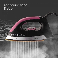 Парогенератор Red Solution RSS-5907 черный/фиолетовый, 2400 Вт, 120 г/мин, 250 г/мин, 1700 мл