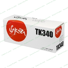 Картридж лазерный Sakura TK340/341/342/343/344 для Kyocera Mita FS-2020D/2020DN, черный, 12000 к.