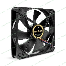 Вентилятор для корпуса ExeGate EX14025S4P-PWM черный, 140 мм, 1200 об/мин, 24 дБ, 4 pin