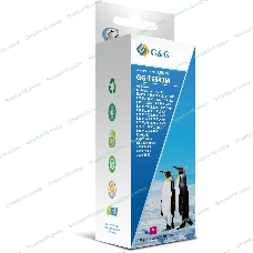 Чернила G&G GG-T6643M пурпурный100мл для Epson L100, L110, L120, L130, L132, L210, L222