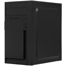 Компьютерный корпус Minitower ExeGate BAA-105U2-01-UNS350 (mATX, БП UNS350 с вент. 12см, 2*USB+2*USB 3.0, аудио, черный)