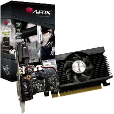 Видеокарта AFOX GeForce GT 710, 1 GB DDR3, 64 bit, HDMI, DVI-D, VGA, GPU 954 MHz