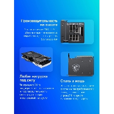 Видеокарта MSI GeForce RTX 5070 VENTUS 2X OC, 12 GB GDDR7, 192 bit, 3xDisplayPort, HDMI, GPU 2542 MHz