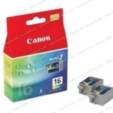 Картридж струйный Canon BCI-16C (9818A002) для Canon SELPHY DS700/810, Цветной, 75стр.