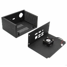 Корпус ACD Metal Case + Power Control Switch + Cooling Fan Kit for Raspberry Pi X820 v1.3 (X800) SSD&HDD SATA Storage Board KP561