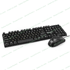 Комплект клавиатура+мышь ExeGate Professional Standard Combo MK110 проводной, USB, 1000 DPI, чёрный