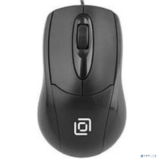 Мышь проводная Oklick 305M черный, 1000 dpi, USB, кнопки - 3