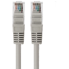 Пaтч-корд U/UTP Rexant, cat.5e, RJ45-RJ45, неэкранированный, LSZH серый, 0,5м