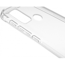 Чехол (клип-кейс) Brosco, для Motorola Moto G20, прозрачный moto-g20-hard-tpu-transparent