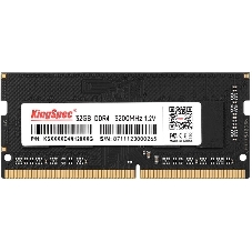 Оперативная память KingSpec, DDR4, 32GB (1x32GB), 3200 MHz, CL22, SO-DIMM