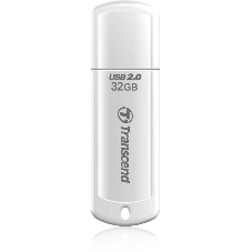 Флешка USB Transcend JetFlash 370 (TS32GJF370), 32Gb, USB 2.0, R/W 12/5, белый