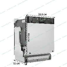 Встраиваемая посудомоечная машина Bosch SMV25EX02E, 59.8 см, 13 компл., 48 дБ, класс E