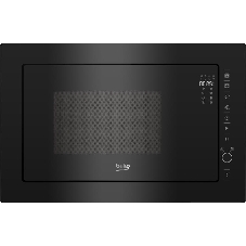 Встраиваемая микроволновая печь Beko BMGb25333BG черный, 25 л, 900 Вт, переключатели - поворотный механизм/сенсор