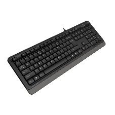 Клавиатура проводная A4Tech Fstyler FK10, USB, черный/серый