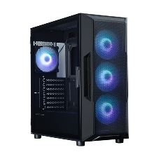 Компьютерный корпус ZALMAN MidiTower I3 NEO ARGb V2 black (ATX, без БП, 2xUSB3.0, 4x120мм ARGb) (Zalman i3 NEO ARGb V2 Black)