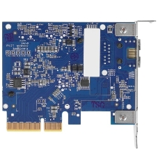 Сетевая карта Synology M.2 SSD-NVME adapter M.2 2110/2080,2 slots m.2 key, 10 Gigabit port RJ-45, PCIe 3.0 x8 adapter (FH bracket)'