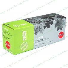 Тонер Картридж Cactus CS-EP22S черный для Canon LBP-250 350 800 810 1110 1110SE 1120 (2500 стр.)
