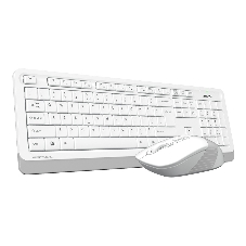 Комплект клавиатура+мышь A4Tech FStyler FG1010 беспроводной, USB, 2000 DPI, белый/серый