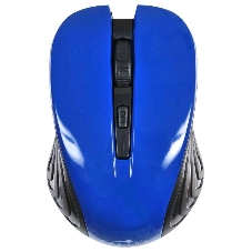 Мышь беспроводная Oklick 545MW черный/синий, 1600 dpi, радиоканал, USB, кнопки - 4