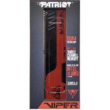 Оперативная память Patriot Viper Elite II, DDR4, 8GB (1x8 GB), 3600 MHz, CL20, DIMM, радиатор, красный/черный
