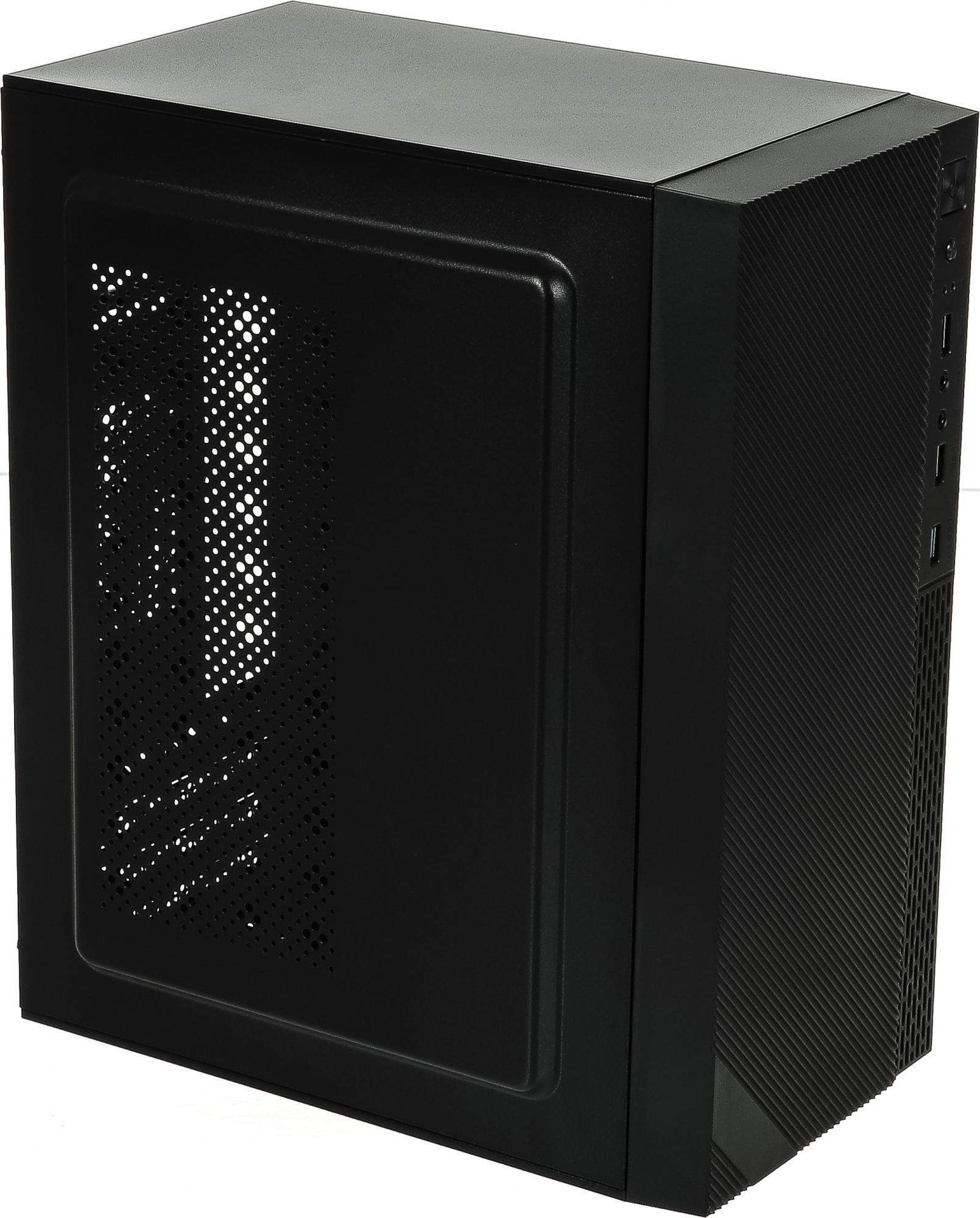 Компьютерный корпус Accord ACC-263B черный без БП mATX 2xUSB 2.0 1xUSB 3.0 audio