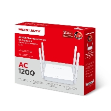 Роутер AC1200 Dual-Band Wi-Fi RouterSPEED: 300 Mbps at 2.4 GHz + 867 Mbps at 5 GHz SPEC: 4× Fixed External Antennas, 2× Gigabit LAN Ports, 1× Gigabit WAN PortFEATURE: Router/Access Point Mode, WPS/Reset Button, IPTV, IPv6, Beamforming, MU-MIMO