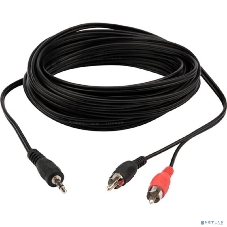 Шнур Rexant Стерео 3,5 мм - 2 RCA, 7 м (10 шт./уп.)