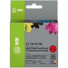 Картридж струйный Cactus CS-CL441 многоцветный (180стр.) для Canon PIXMA MG2140/MG3140