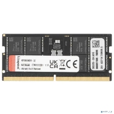 Оперативная память Kingston Fury Impact, DDR5, 32GB (1x32GB), 5600MHz, CL40, SO-DIMM