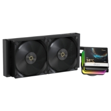 Система охлаждения Ocypus Sigma L24 PRO BK IPS Display/черный/290W/All Intel/AMD AM*/Screws