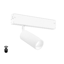 Управляемый светодиодный светильник для шинопровода Magnetic Ambrella light GL1201 WH белый IP20 7W 3000K-6400K 220V 36° D35*80 (Без ПДУ)