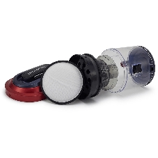 Пылесос Polaris PVC 2003RI серый/красный, 500/2000 Вт, уборка сухая, пылесборник контейнер 2.5 л