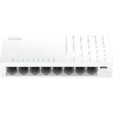 Коммутатор Cudy GS108U, 8×1 Гбит/с, неуправляемый