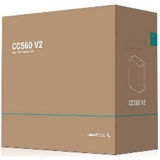 Компьютерный корпус Deepcool CC560 V2 черный без БП ATX 4x120мм 1xUSB 2.0 1xUSB 3.0 audio bott PSU