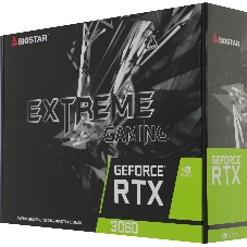 Видеокарта Biostar PCI-E RTX3060-12GB NVIDIA GeForce RTX 3060 12Gb 128bit GDDR6 1320/15000 HDMIx1 DPx3 HDCP Ret