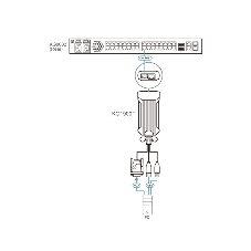 Адаптер ATEN USB VGA KVM DigiProcessor