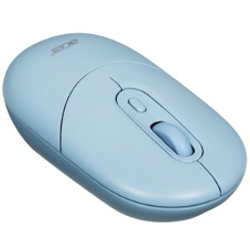 Мышь беспроводная Acer OMR301 синий, 1600 dpi, радиоканал, Bluetooth, USB, кнопки - 4